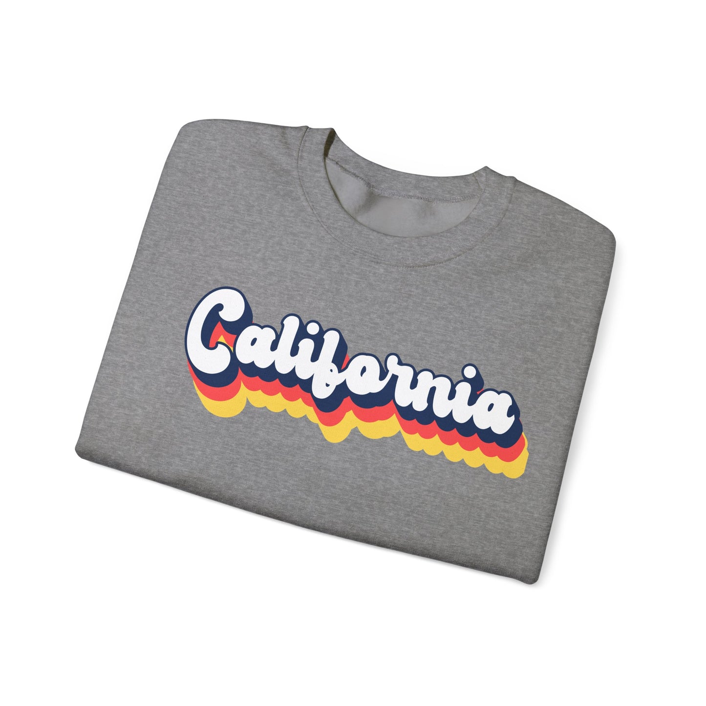 Retro California Crewneck Sweatshirt