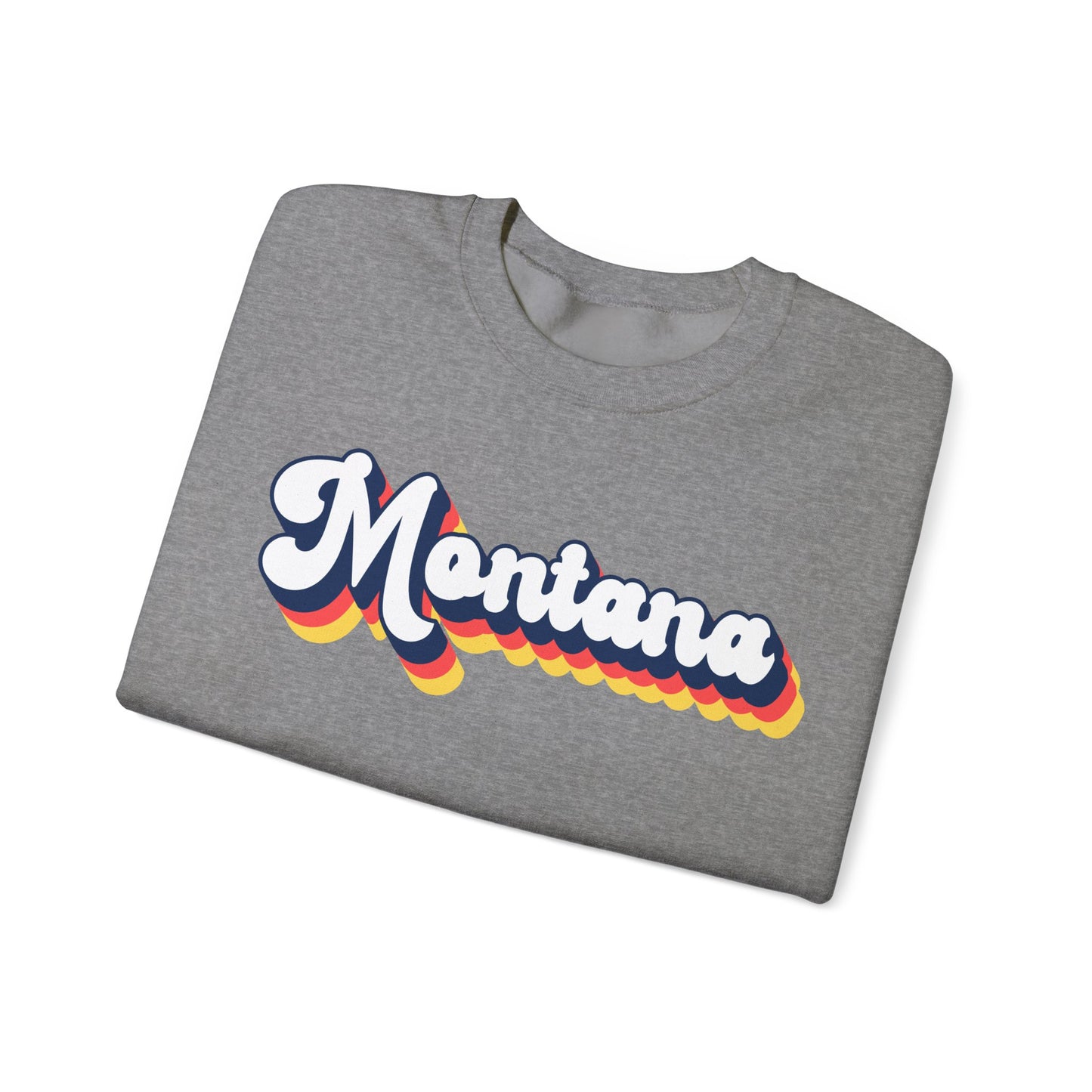 Retro Montana Crewneck Sweatshirt