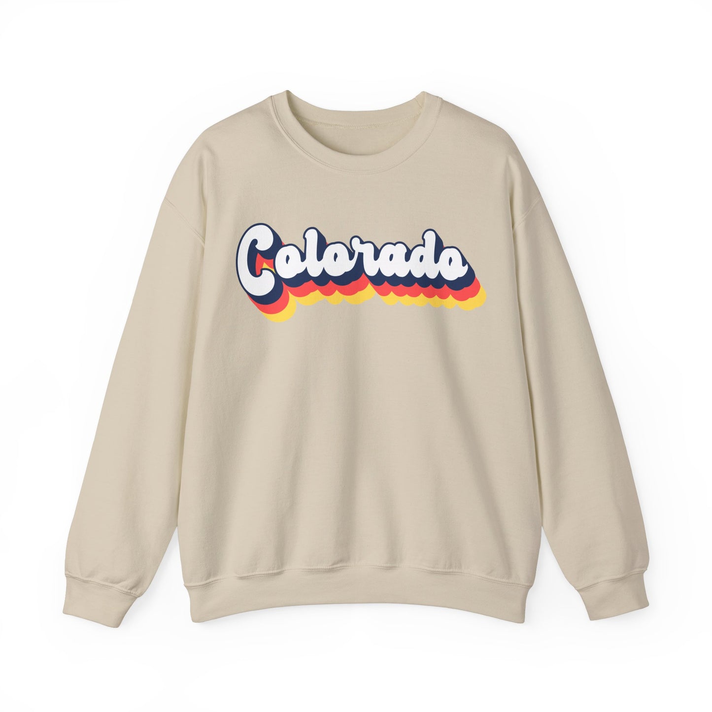 Retro Colorado Crewneck Sweatshirt