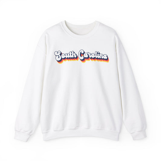 Retro South Carolina Crewneck Sweatshirt