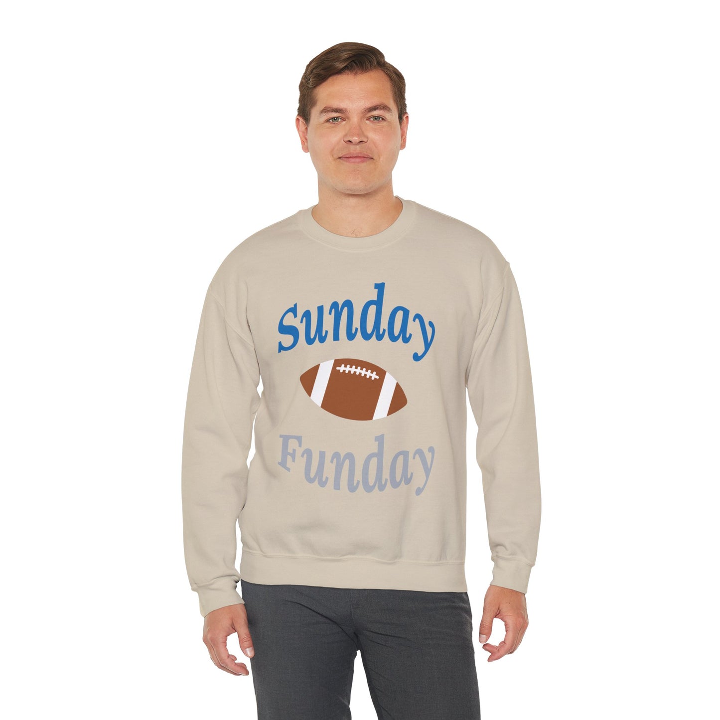 Sunday Funday Detroit Unisex Heavy Blend™ Crewneck Sweatshirt