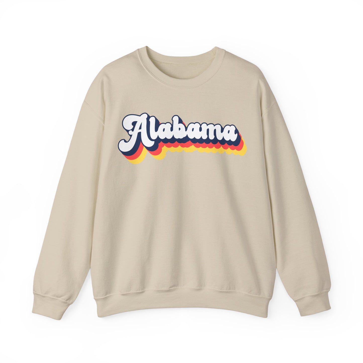 Retro Alabama Crewneck Sweatshirt