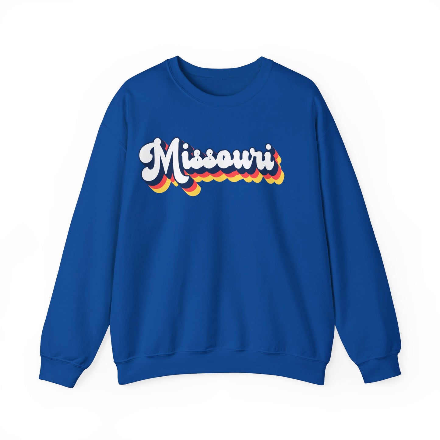 Retro Missouri Crewneck Sweatshirt