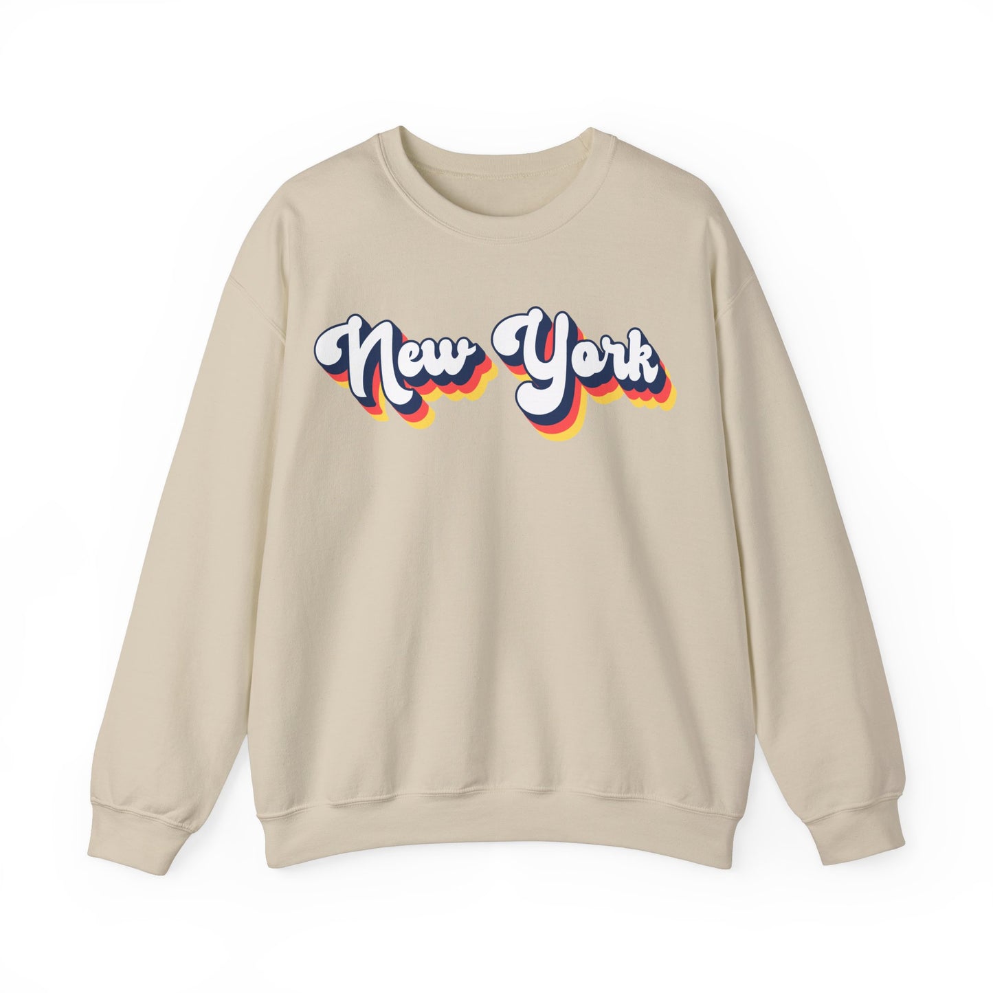 Retro New York Crewneck Sweatshirt