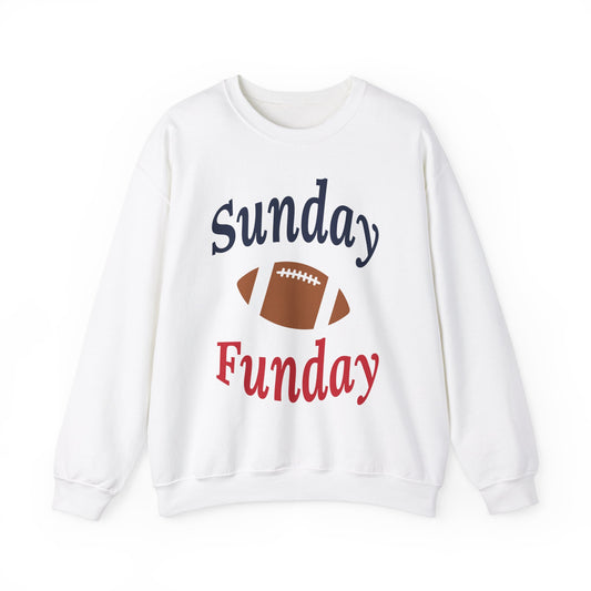 Sunday Funday New England Unisex Heavy Blend™ Crewneck Sweatshirt