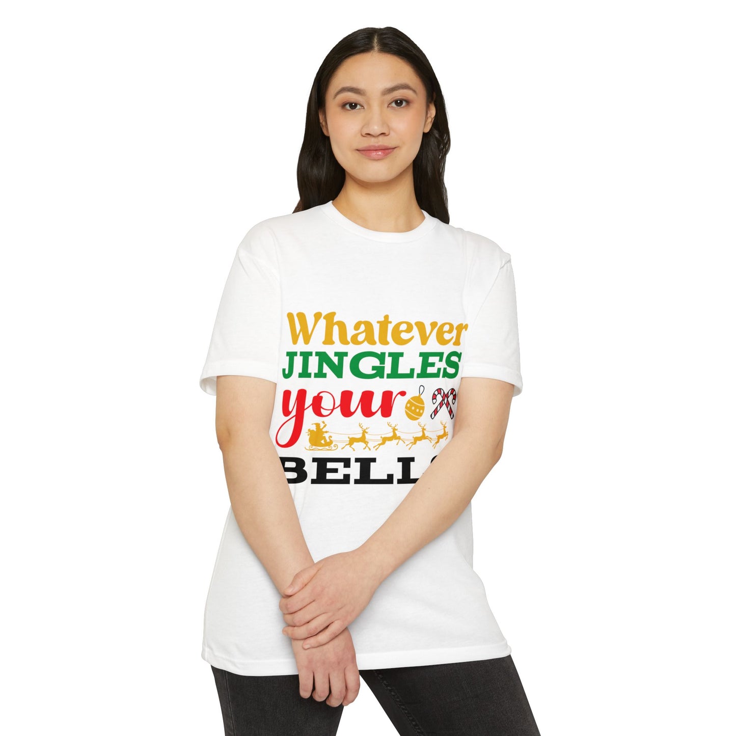 Whatever Jingles Your Bells Unisex CVC Jersey T-shirt