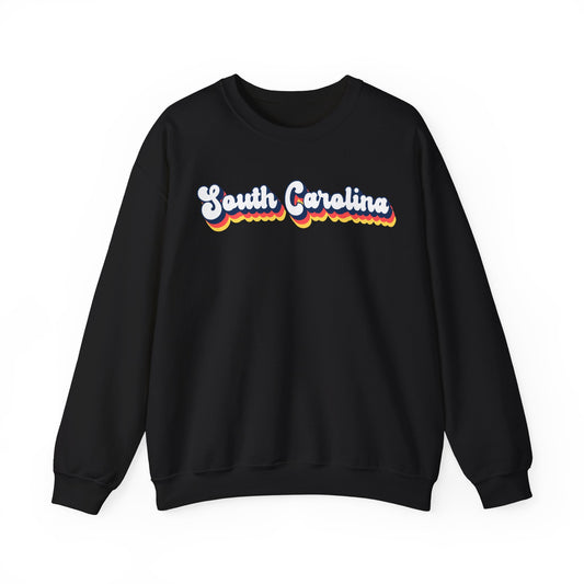 Retro South Carolina Crewneck Sweatshirt