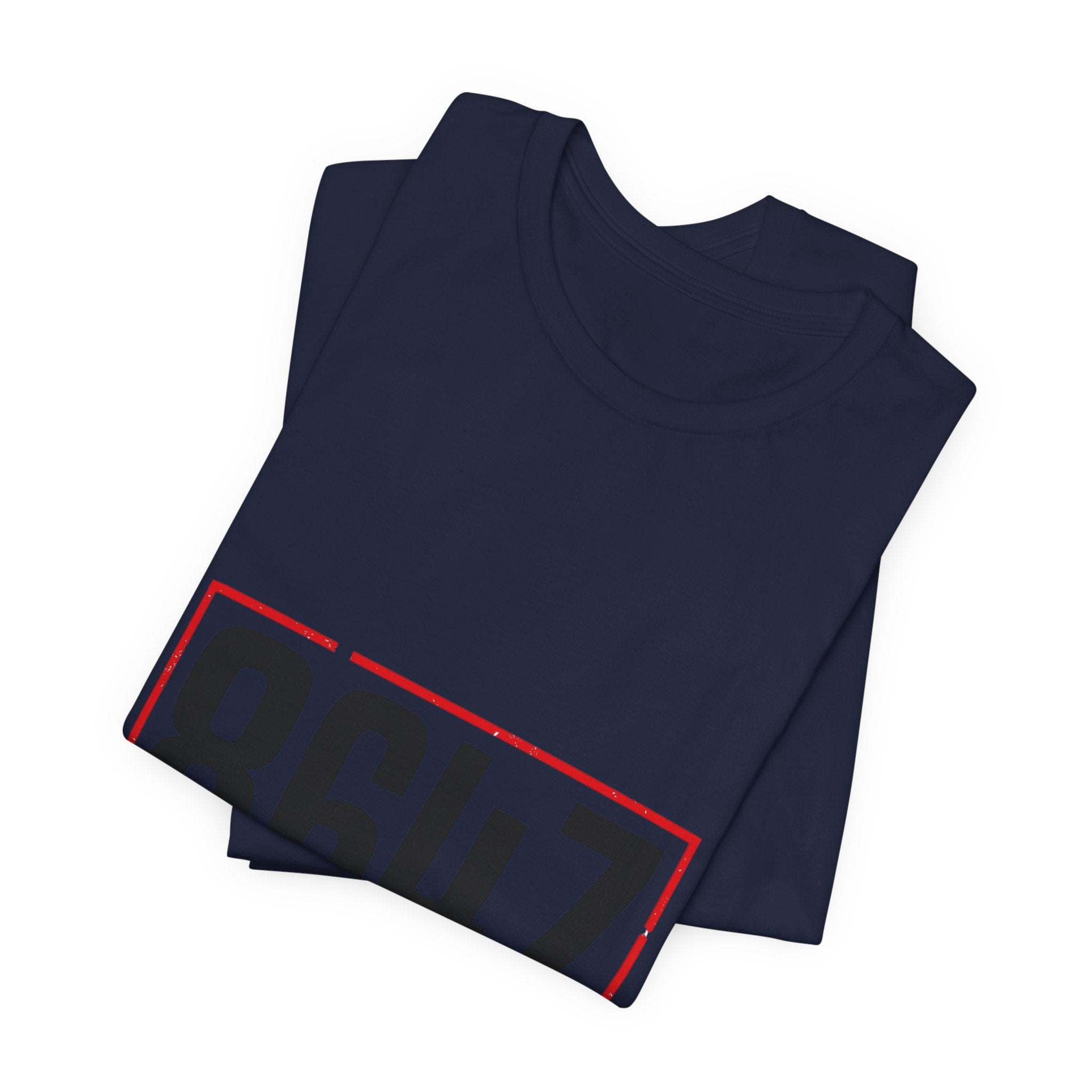 8647 Political Typography Tee | stencil, distressed civic expression