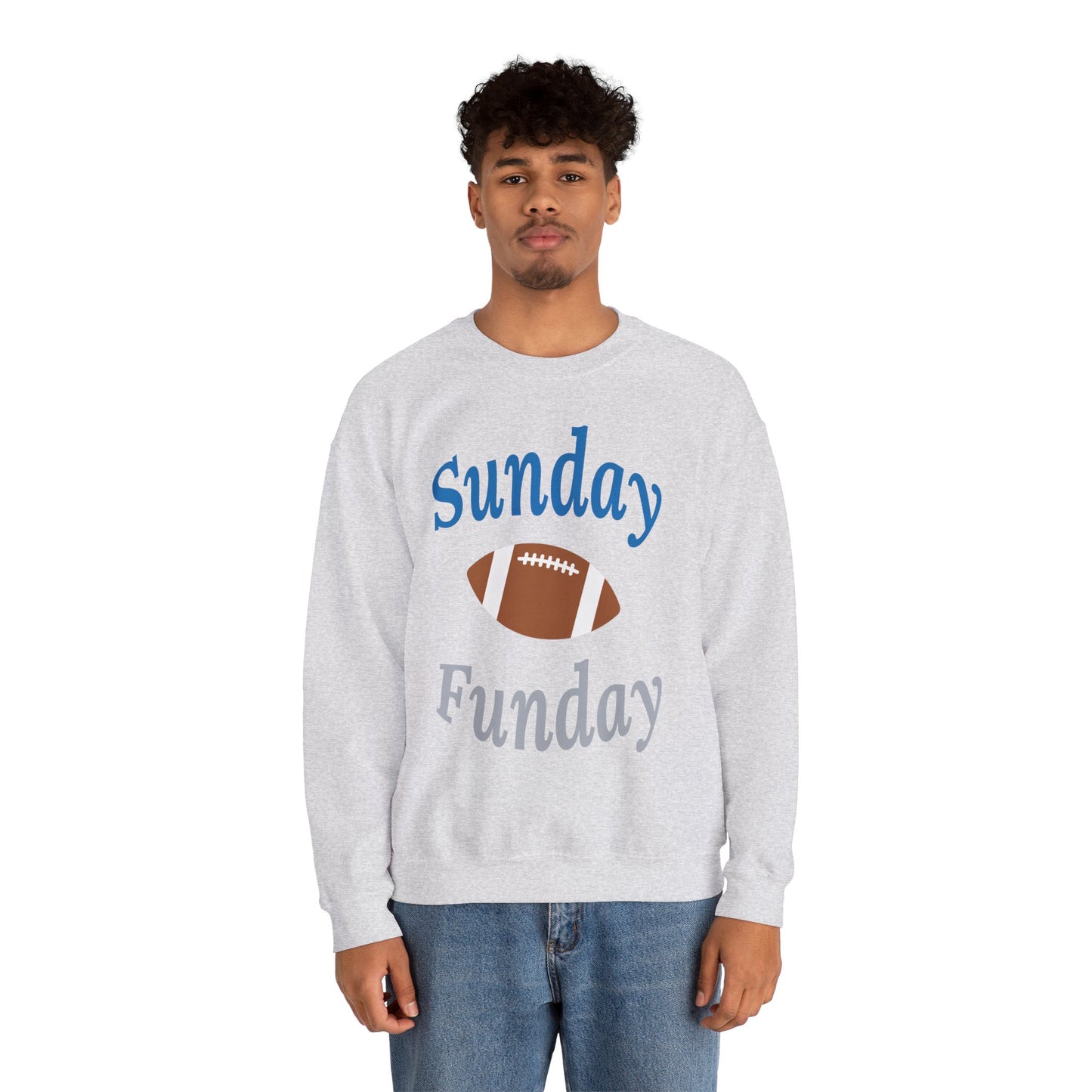 Sunday Funday Detroit Unisex Heavy Blend™ Crewneck Sweatshirt