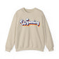 Retro Wyoming Crewneck Sweatshirt