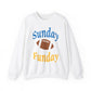 Sunday Funday LA Cargers Unisex Heavy Blend™ Crewneck Sweatshirt