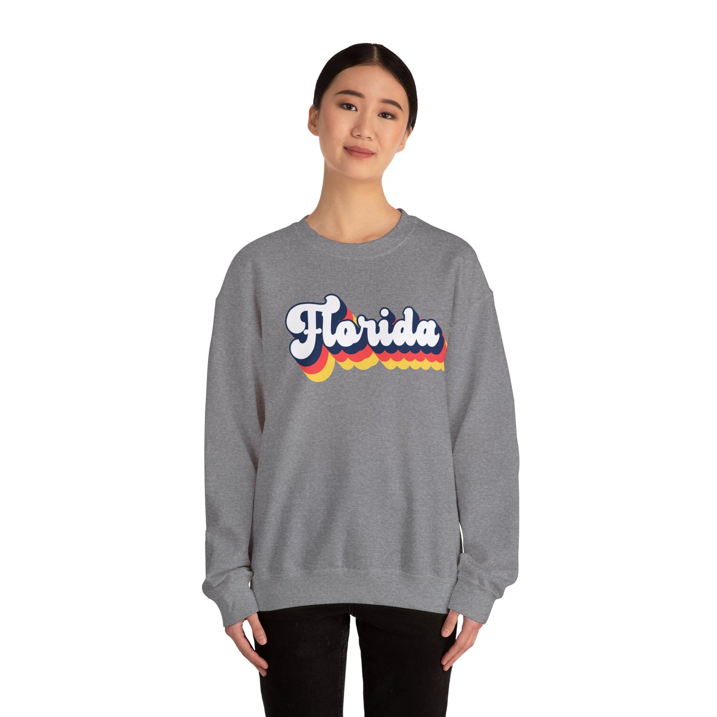 Retro Florida Crewneck Sweatshirt