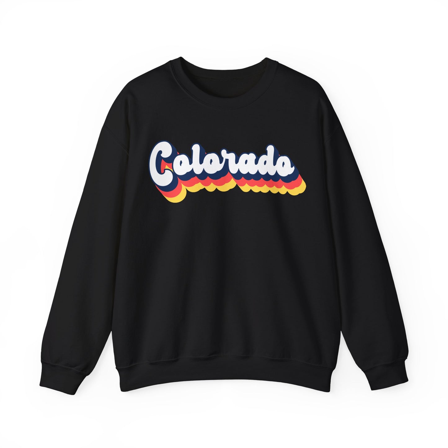 Retro Colorado Crewneck Sweatshirt