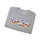 Retro New Jersey Crewneck Sweatshirt