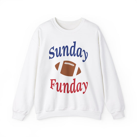 Sunday Funday Buffalo Unisex Heavy Blend™ Crewneck Sweatshirt