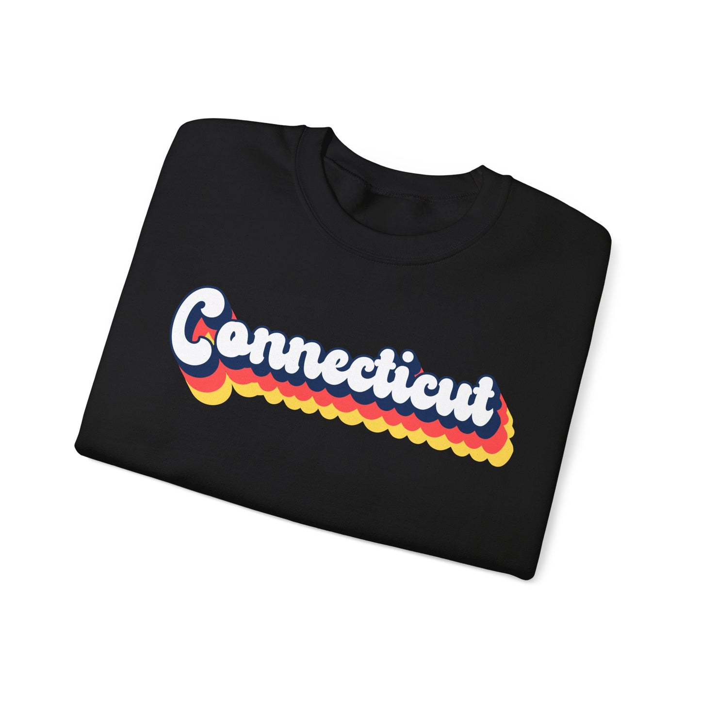 Retro Connecticut Crewneck Sweatshirt