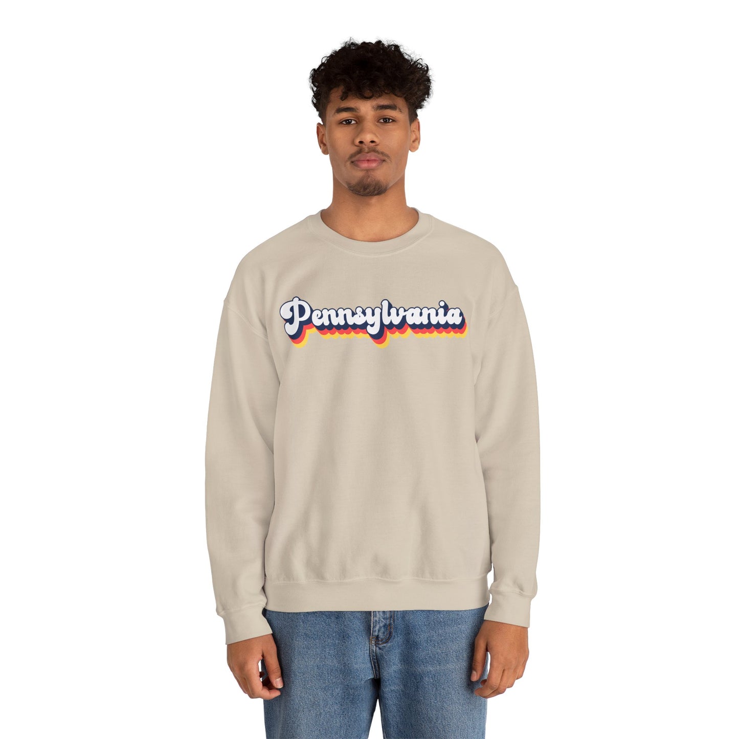 Retro Pennsylvania Crewneck Sweatshirt