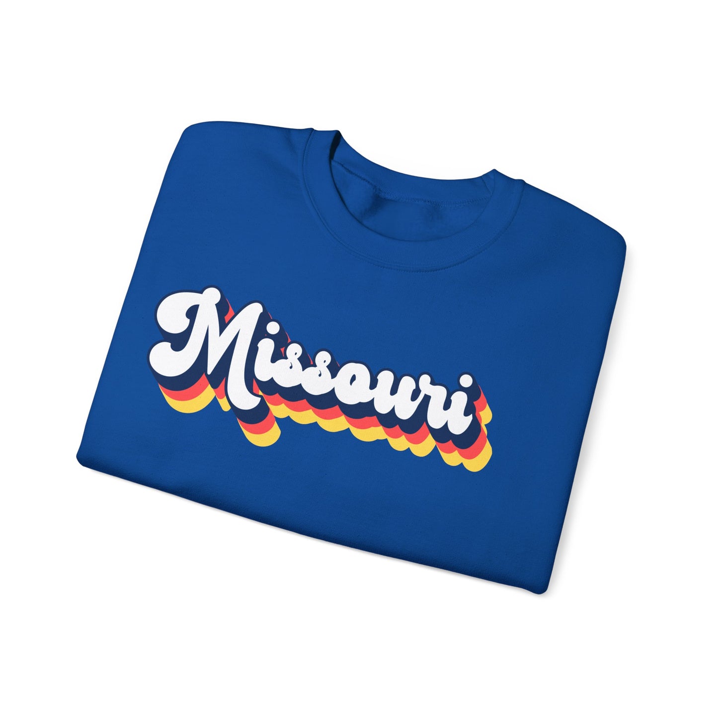 Retro Missouri Crewneck Sweatshirt