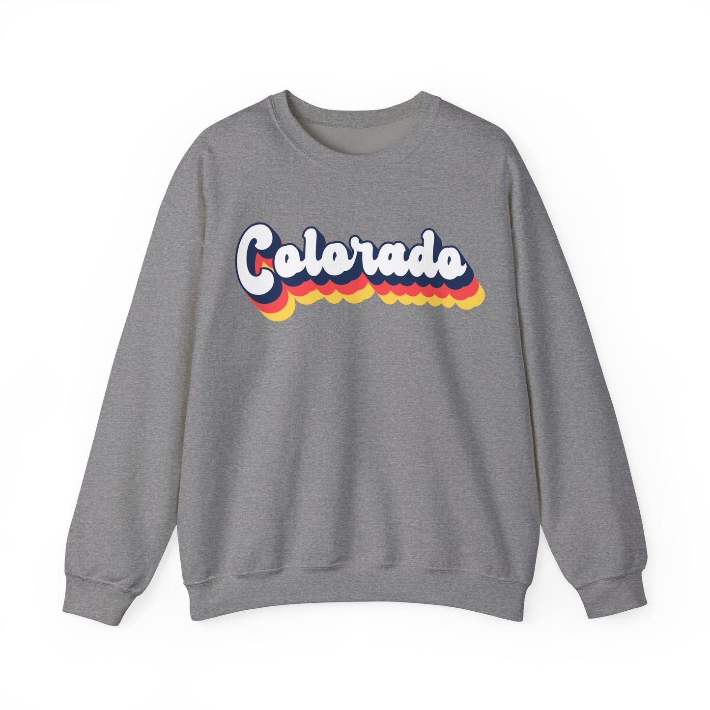 Retro Colorado Crewneck Sweatshirt