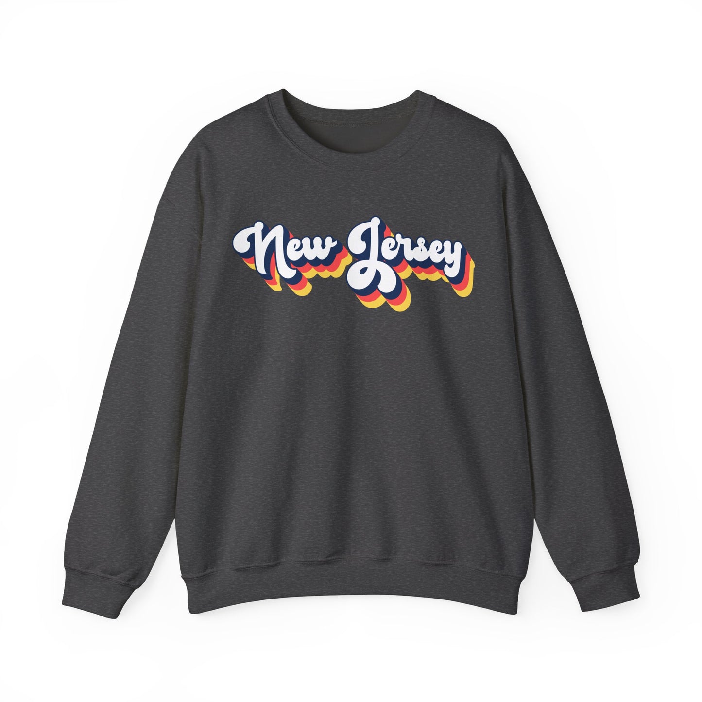 Retro New Jersey Crewneck Sweatshirt