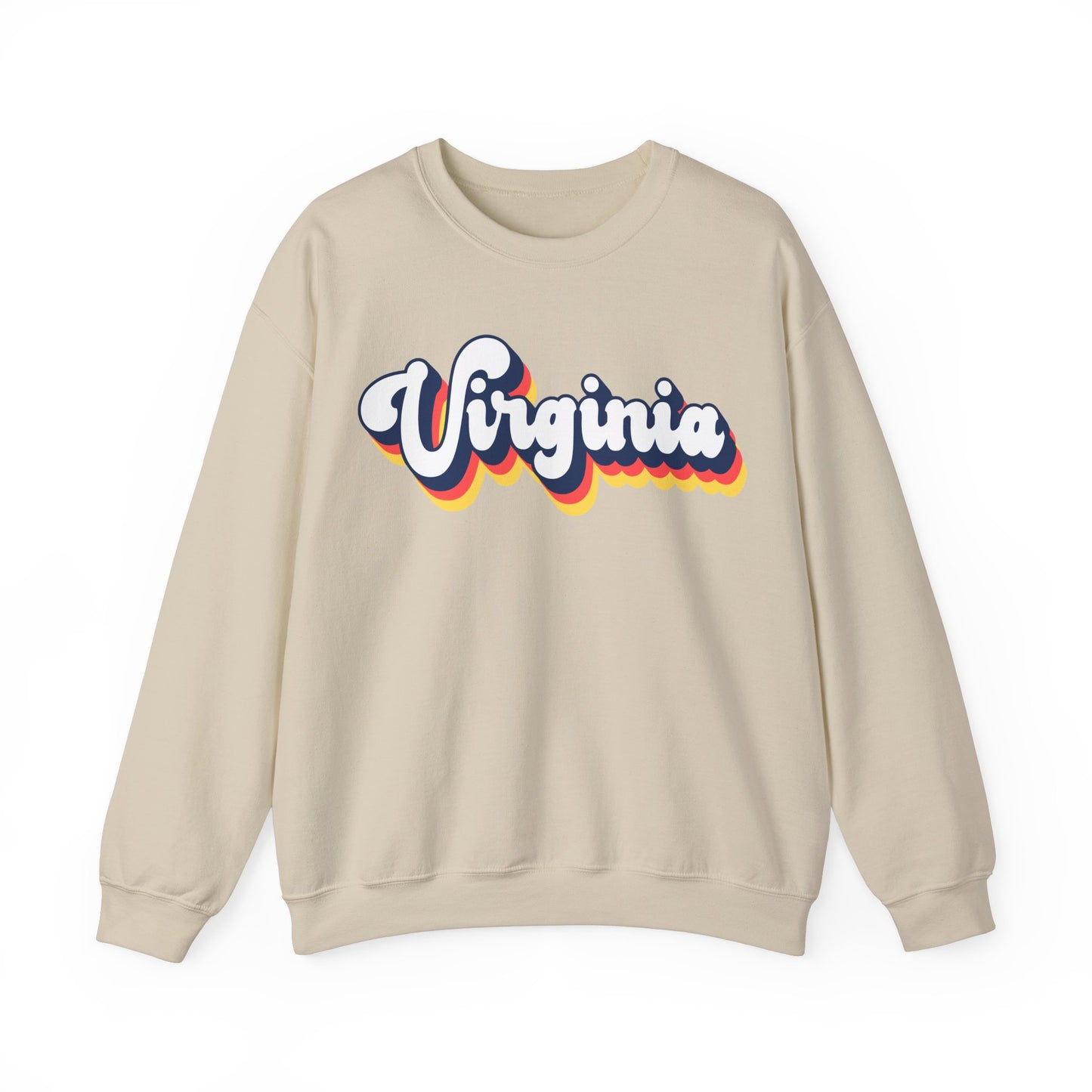 Retro Viginia Crewneck Sweatshirt