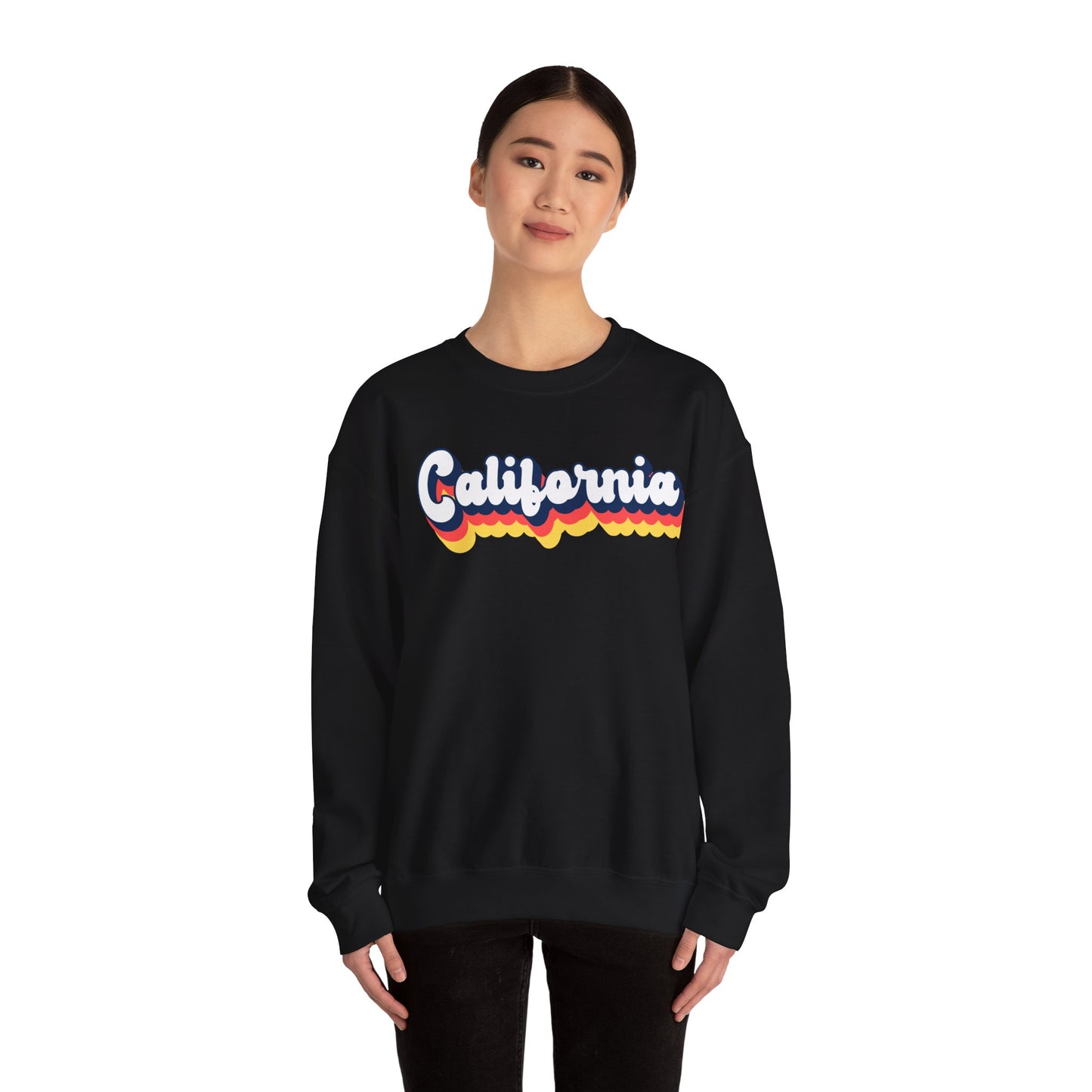 Retro California Crewneck Sweatshirt