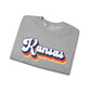 Retro Kansas Crewneck Sweatshirt