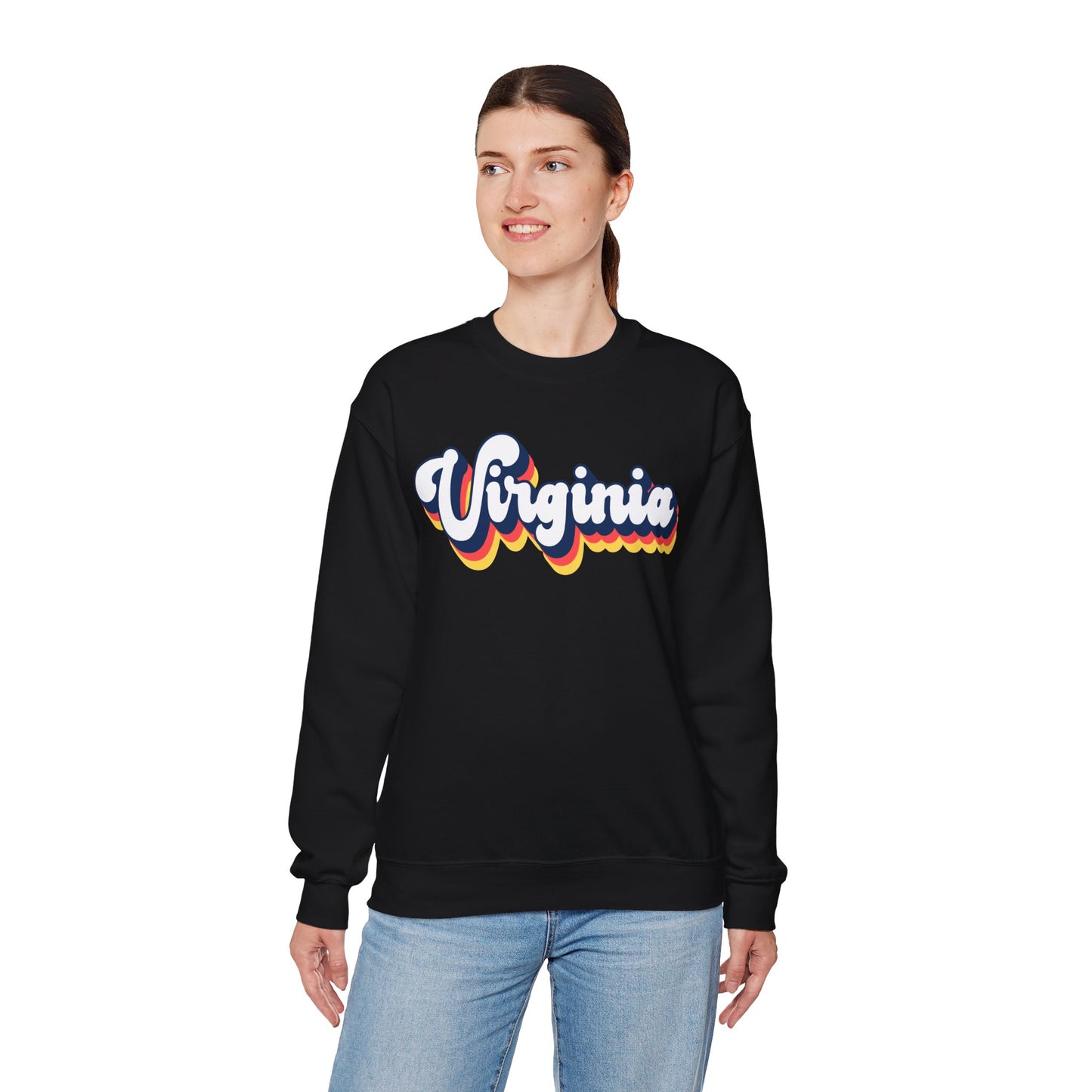 Retro Viginia Crewneck Sweatshirt