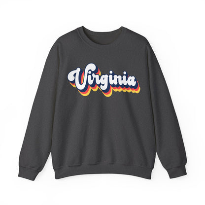 Retro Viginia Crewneck Sweatshirt