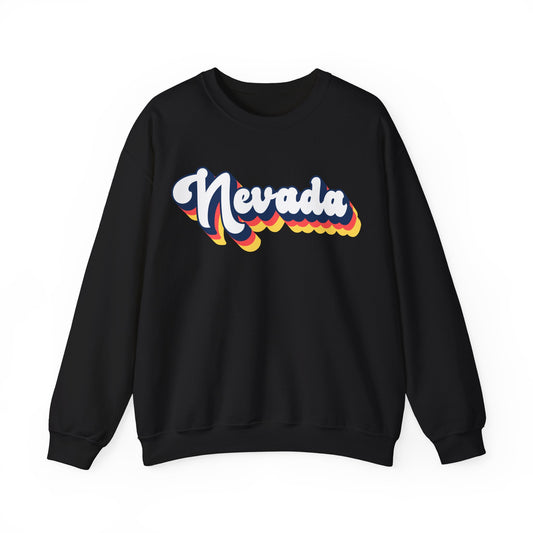 Retro Nevada Crewneck Sweatshirt