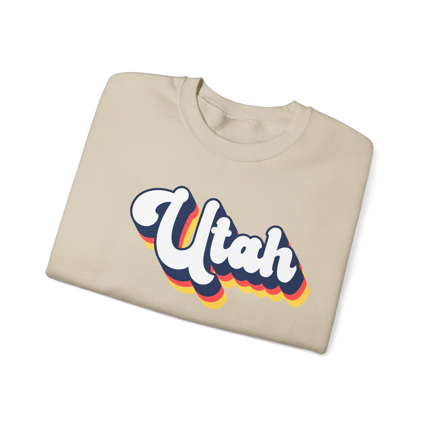 Retro Utah Crewneck Sweatshirt