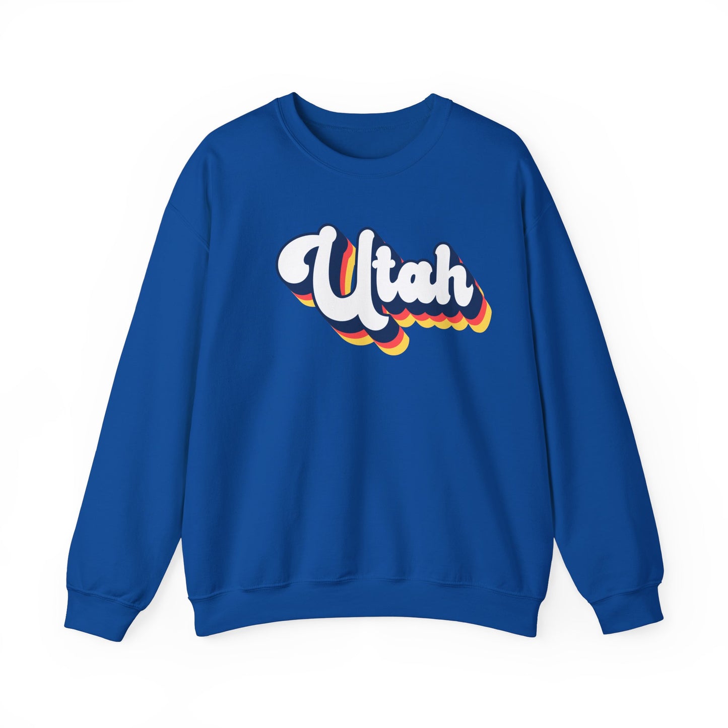 Retro Utah Crewneck Sweatshirt