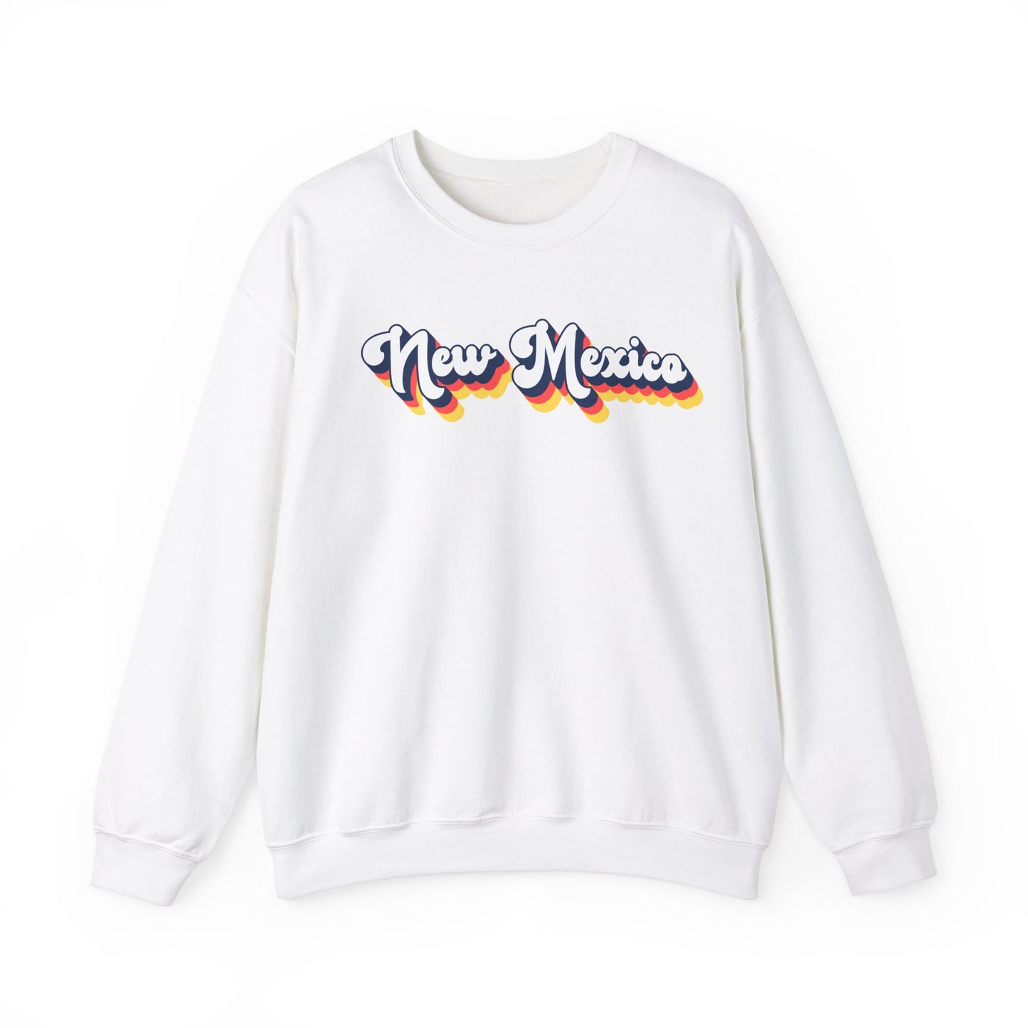 Retro New Mexico Crewneck Sweatshirt