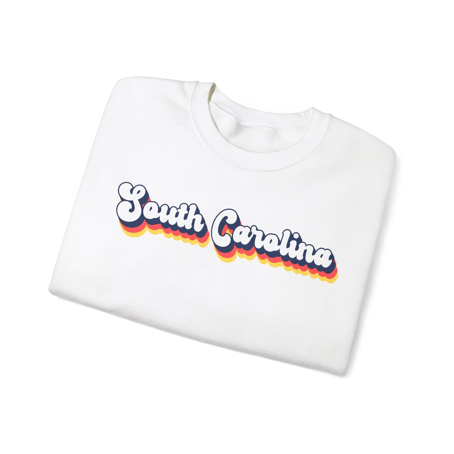 Retro South Carolina Crewneck Sweatshirt