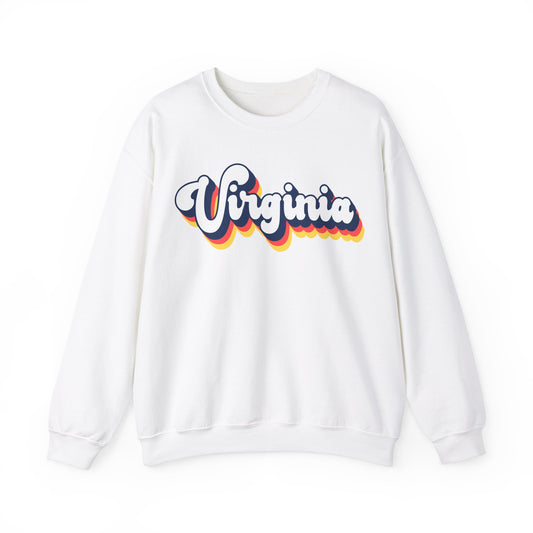 Retro Viginia Crewneck Sweatshirt