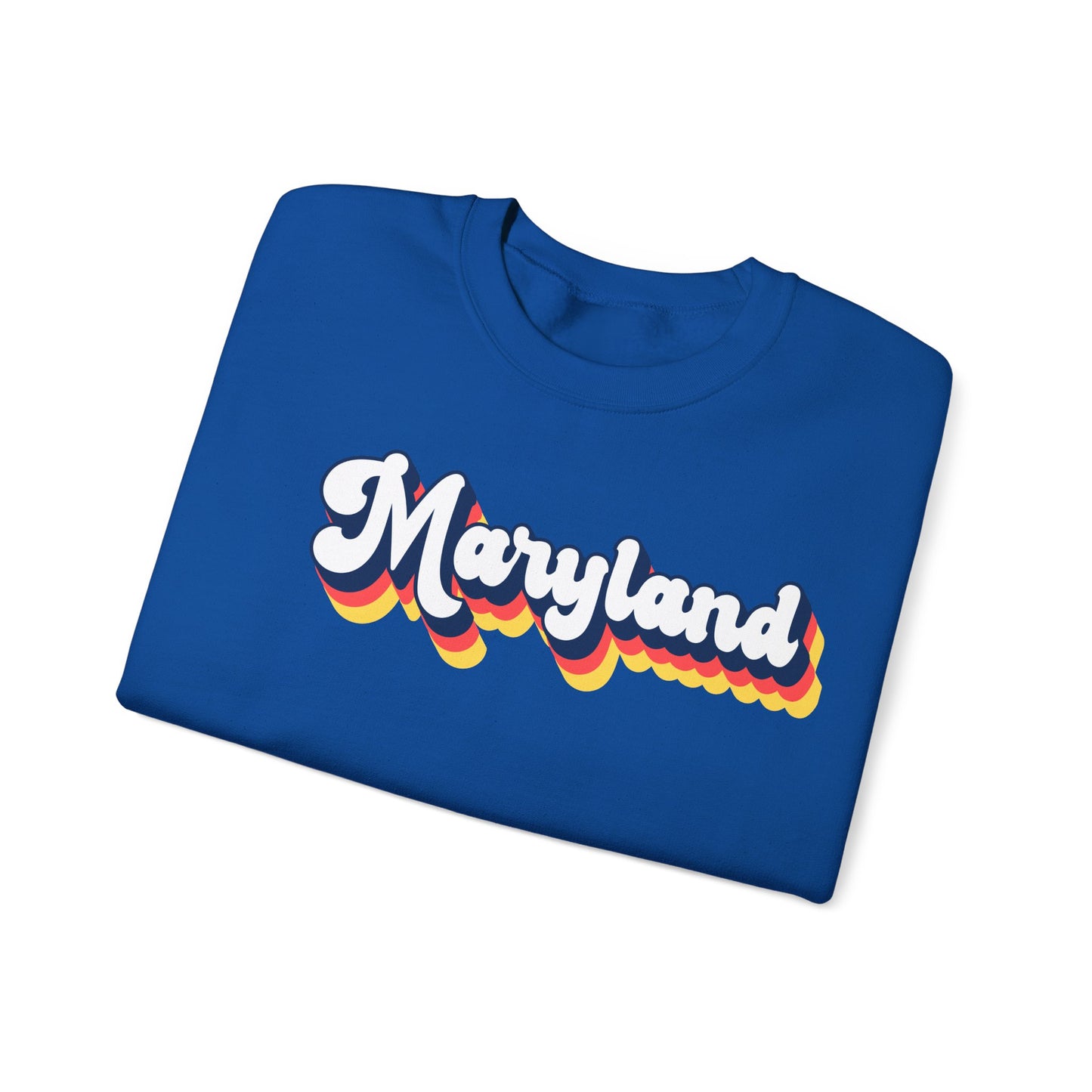 Retro Maryland Crewneck Sweatshirt