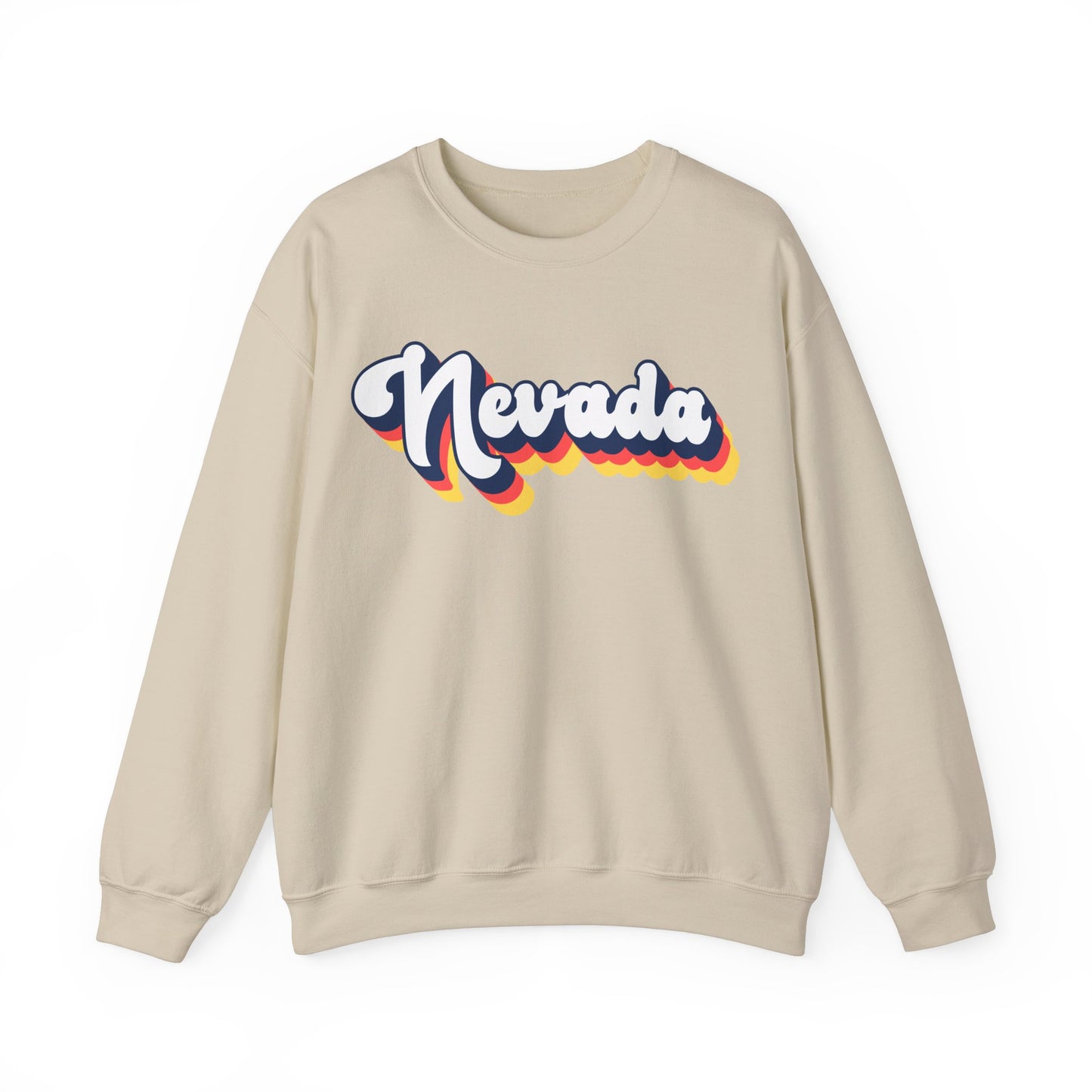 Retro Nevada Crewneck Sweatshirt