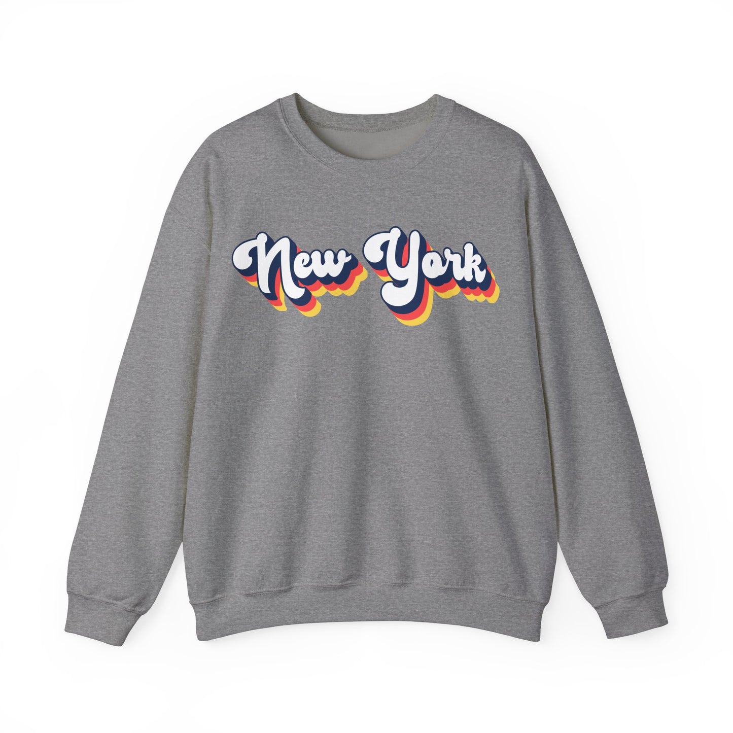 Retro New York Crewneck Sweatshirt