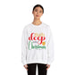 Balls Deep....into Christmas Unisex Heavy Blend™ Crewneck Sweatshirt