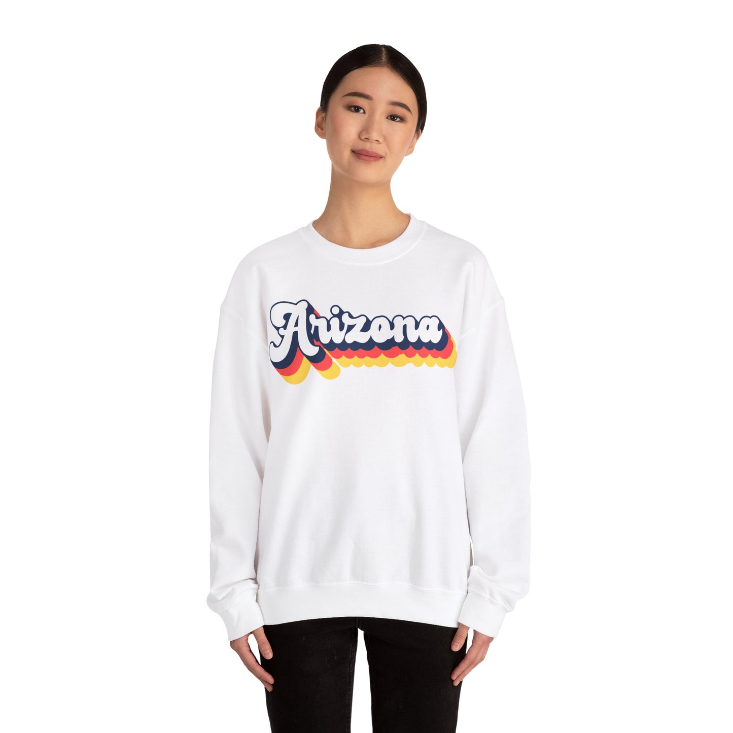 Retro Arizona Crewneck Sweatshirt