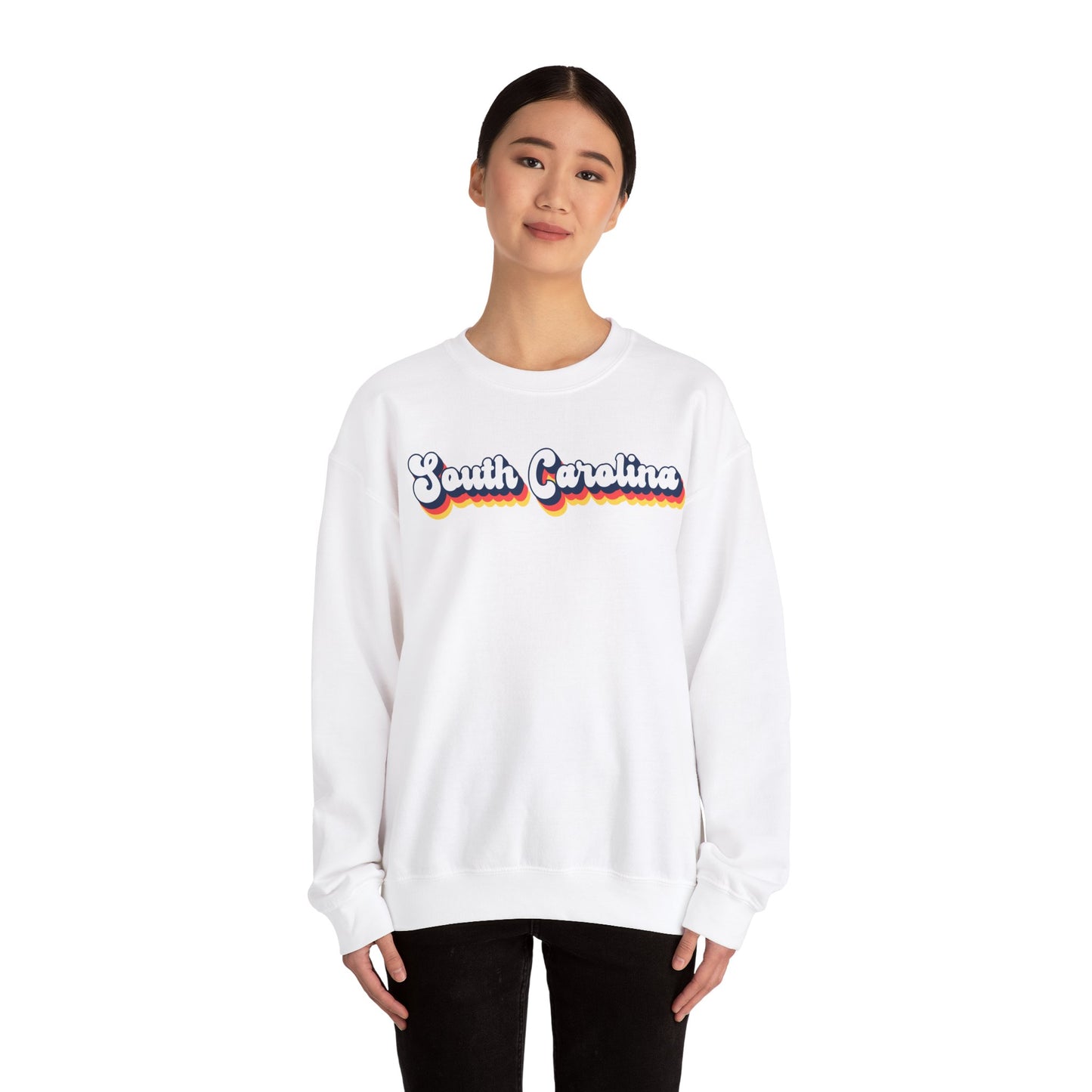 Retro South Carolina Crewneck Sweatshirt