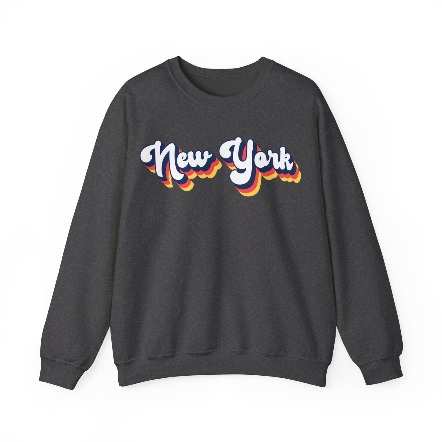 Retro New York Crewneck Sweatshirt