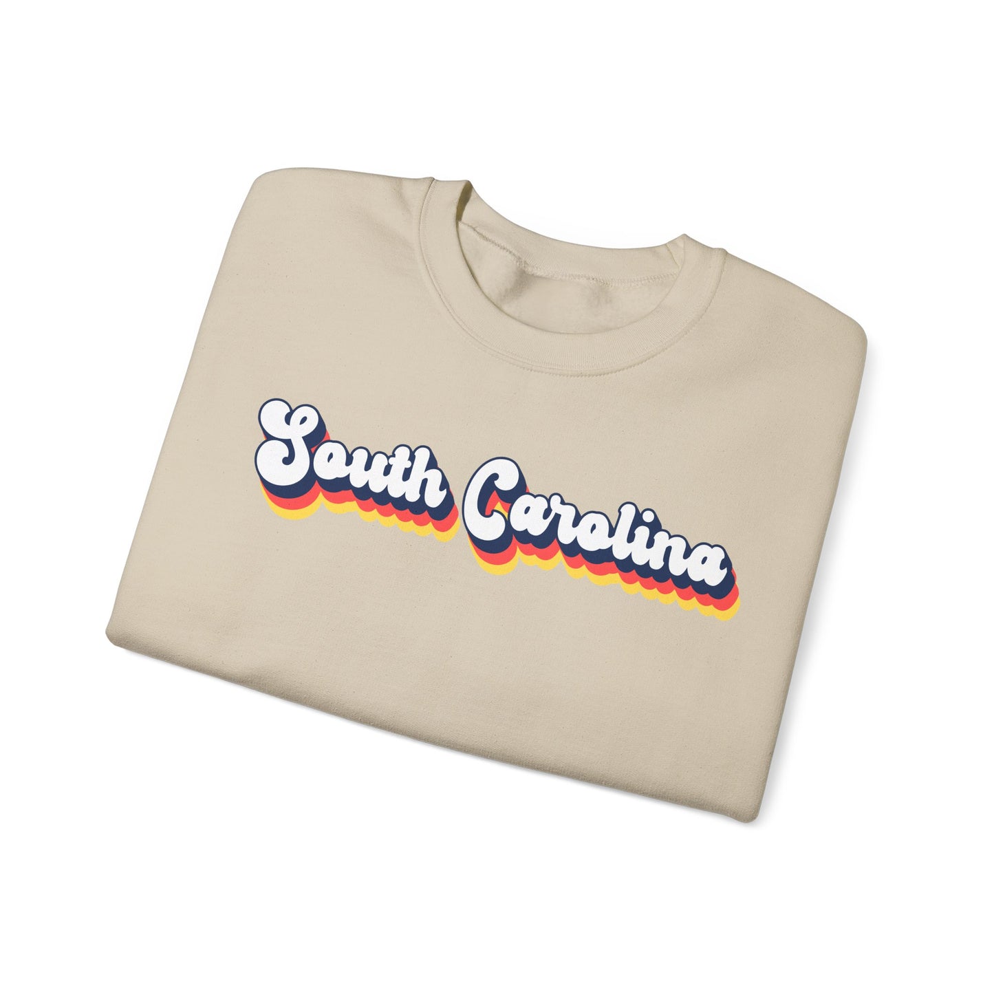 Retro South Carolina Crewneck Sweatshirt