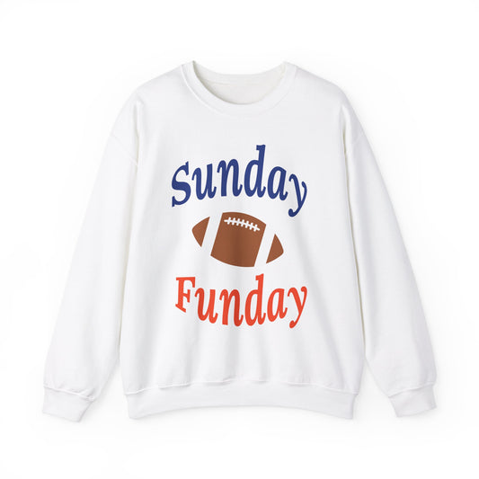 Sunday Funday Miami Unisex Heavy Blend™ Crewneck Sweatshirt