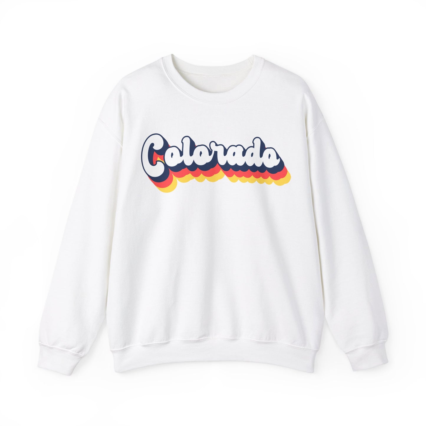 Retro Colorado Crewneck Sweatshirt