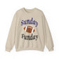 Sunday Funday Baltimore Unisex Heavy Blend™ Crewneck Sweatshirt