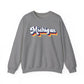 Retro Michigan Crewneck Sweatshirt