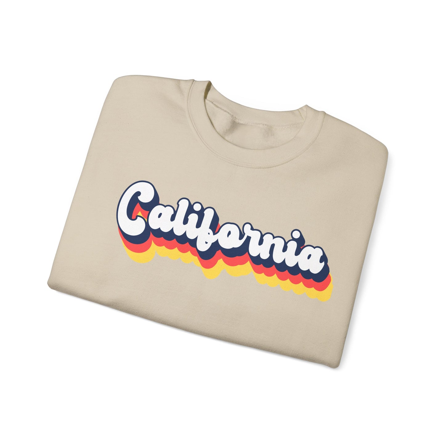 Retro California Crewneck Sweatshirt