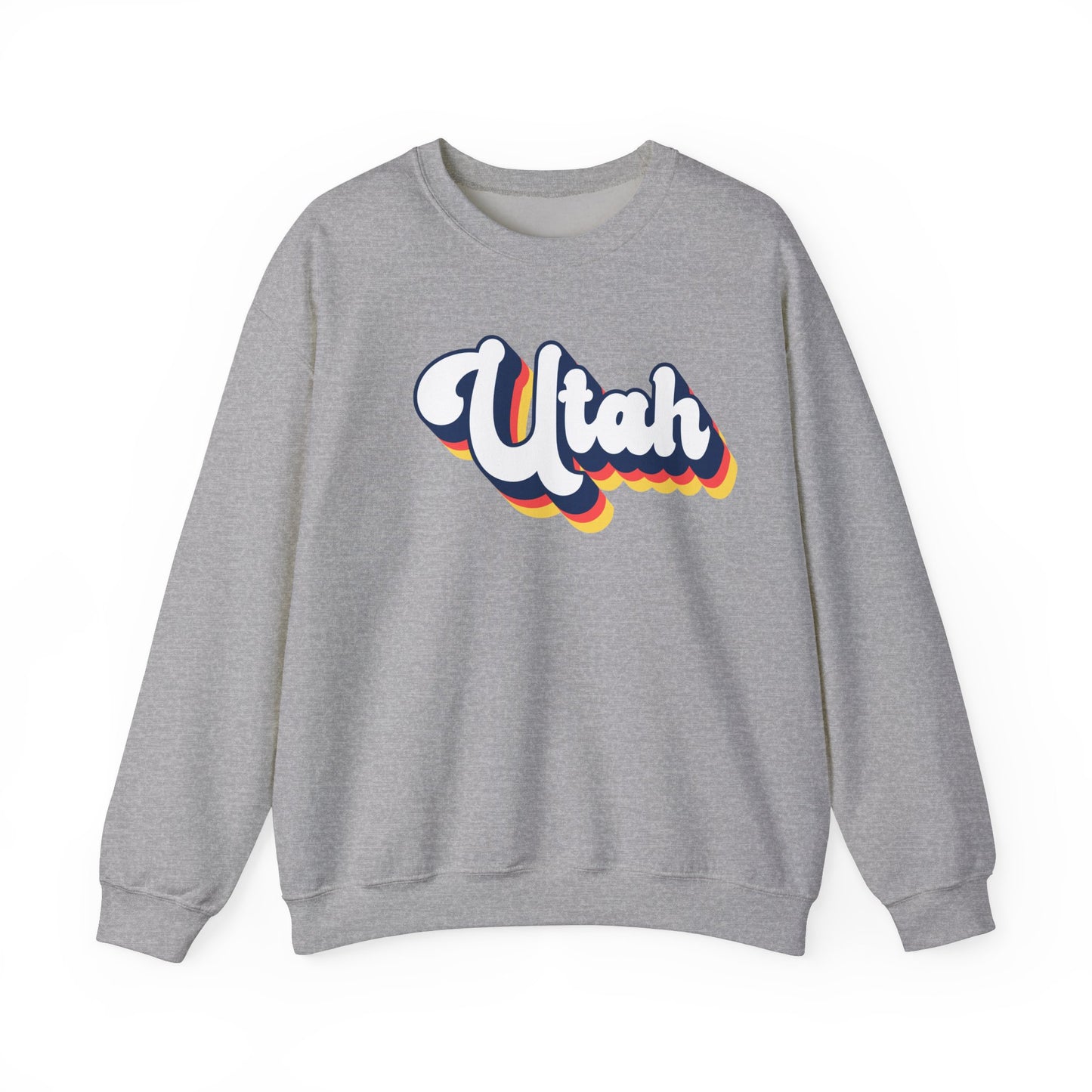 Retro Utah Crewneck Sweatshirt