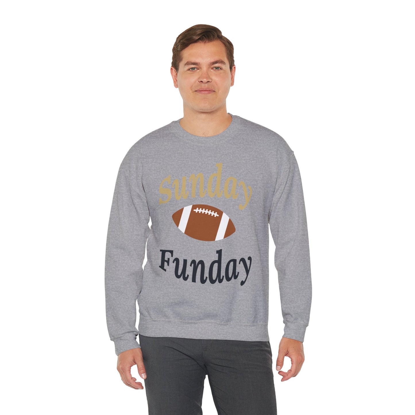 Sunday Funday New Orleans Unisex Heavy Blend™ Crewneck Sweatshirt